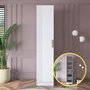 Hanah Home Armario Blanco con Estanterías